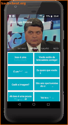 Sons TV Brasileira Lendas da TV Apresentadores screenshot