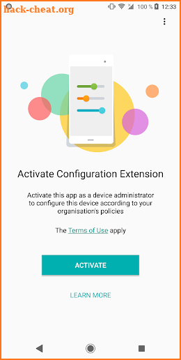Sony | Configuration Extension screenshot