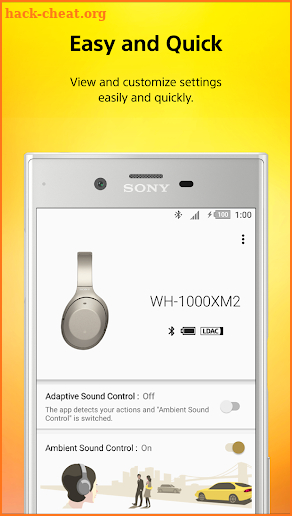 Sony | Headphones Connect screenshot