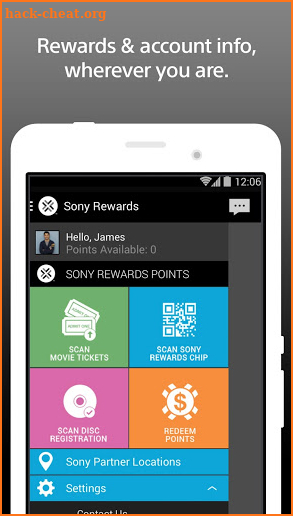 Sony Rewards screenshot