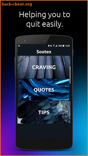 Sootex: Quit Smoking the Easy Way screenshot