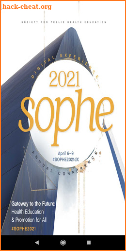 SOPHE 2021dX Annual Conference screenshot