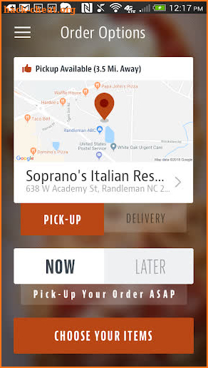 Soprano's Italian Restaurant screenshot
