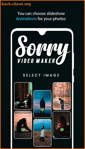 Sorry Video Maker, Lyrical Video & Status screenshot