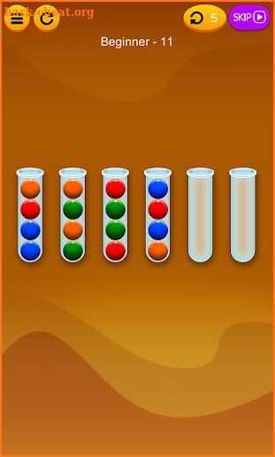 Sort Balls - fun Bubble sorting puzzle screenshot