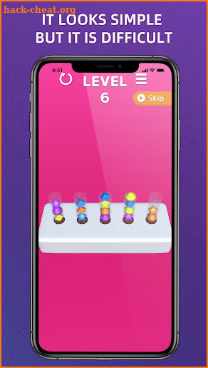 Sort Candy Puzzle - Free 3D Color Sort Games screenshot