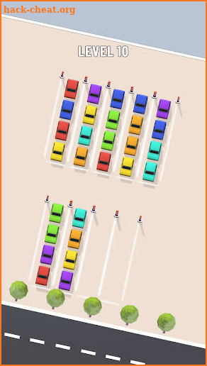 Sort Car Puzzle screenshot