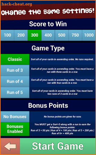 Sort-O - Strategic card sorting game screenshot