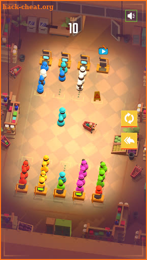 Sort People Puzzle - Matching Color Queues screenshot