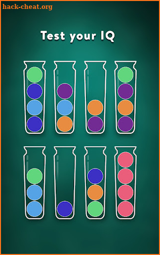 Sortball Puzzle - Color Match Ball Sorting Game screenshot