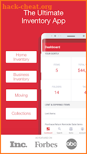 Sortly- Inventory app for business, home inventory screenshot