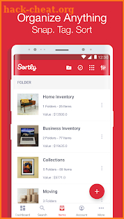 sortly home inventory