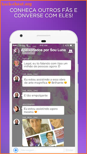 Sou Luna Amino em Português screenshot