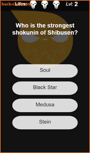 Soul Eater Quiz screenshot