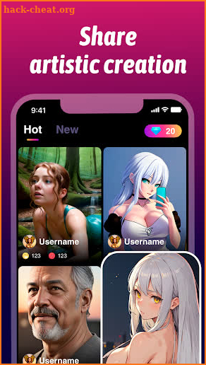 SoulGen - AI Photo Generator screenshot
