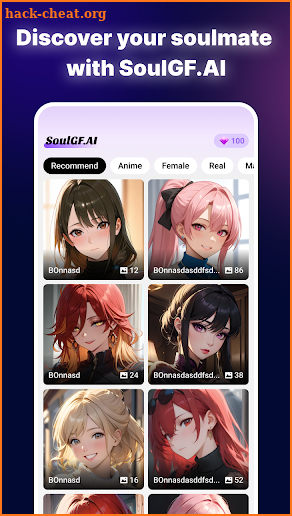 SoulGF: Virtual Soulmate screenshot