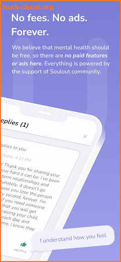 Soulout: Mental Health Network screenshot