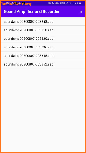 Sound Amplifier and Recorder screenshot