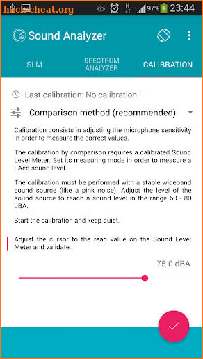 Sound Analyzer App screenshot