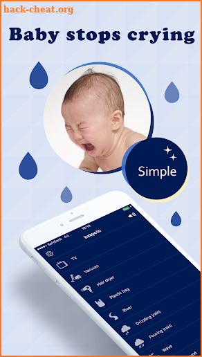 Sound APP-Stop baby crying-babyoto screenshot