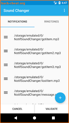 Sound Changer screenshot