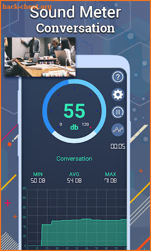 Sound Detector: Decibel meter, db noise detector screenshot