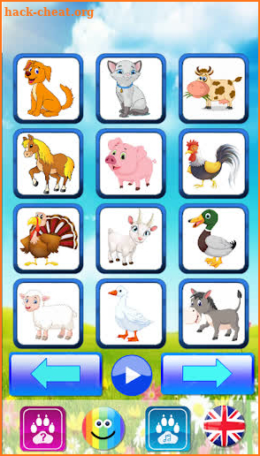 Sound for kids. Baby touch sound screenshot