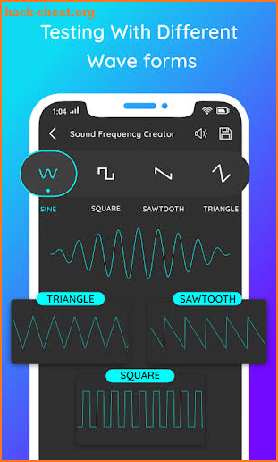 Sound Frequency Creator screenshot
