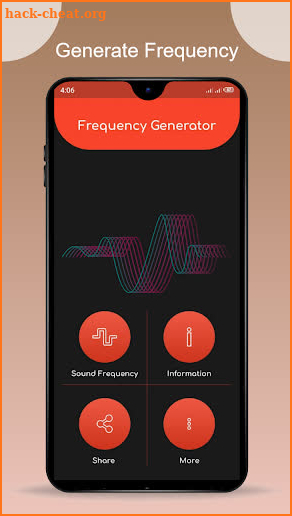 Sound Frequency Generator screenshot