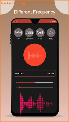 Sound Frequency Generator screenshot