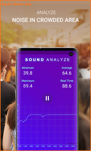 Sound Level Analyzer screenshot