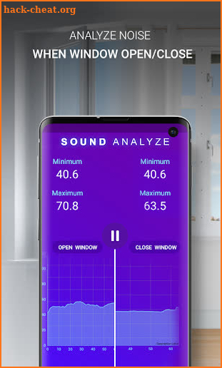 Sound Level Analyzer screenshot