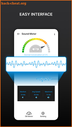 Sound Level Meter Pro - Decibel & Noise meter screenshot