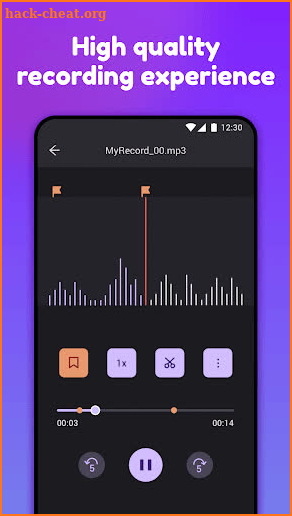 Sound Memo Voice Recorder screenshot