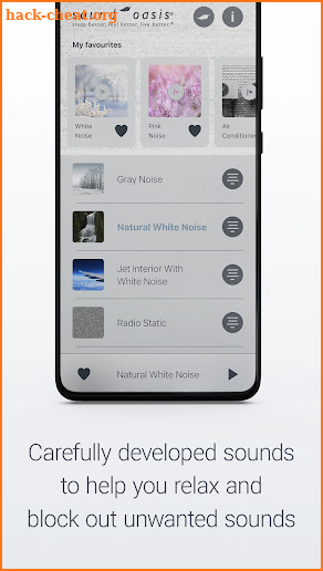Sound Oasis White Noise Pro screenshot