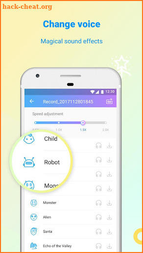 Sound Recorder: Recorder & Voice Changer Free screenshot