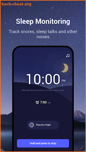 Sound Sleeper - Sleep Cycle Tracker, Snores, Music screenshot