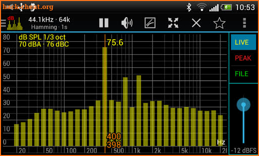 Sound Spectrum Pro screenshot