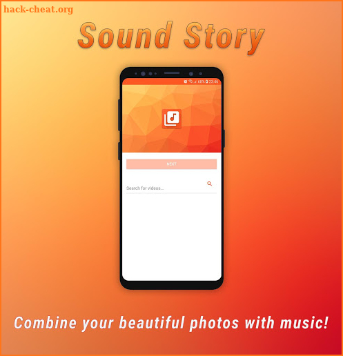 Sound Story - Add music to your photos screenshot