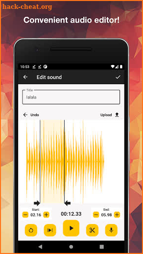 Soundboard Creator - Create your own soundboard screenshot