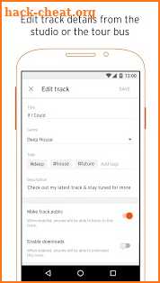 SoundCloud Pulse: for Creators screenshot