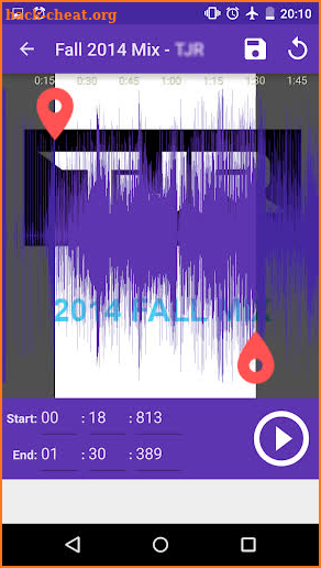 SoundCutter for MP3 screenshot