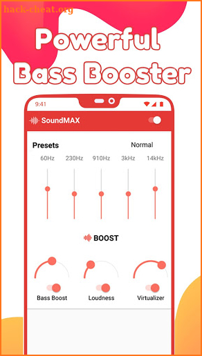 SoundMax Equalizer + Bass Premium screenshot
