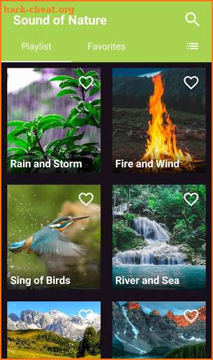 Sounds of Nature screenshot