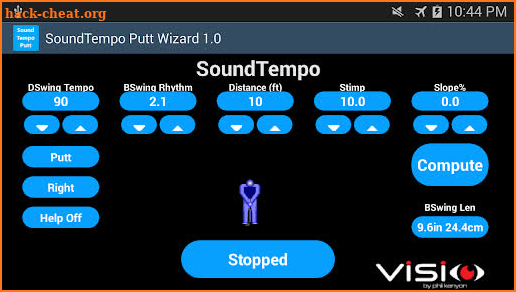 SoundTempo Putt screenshot
