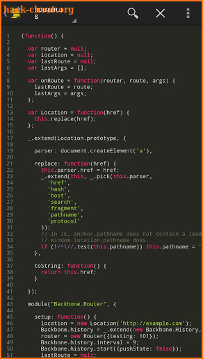 Source Code Viewer Pro screenshot