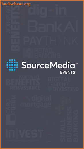 SourceMedia Events screenshot