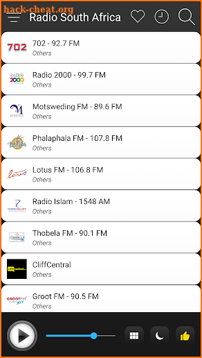 South Africa Radio Stations - South Africa FM AM screenshot