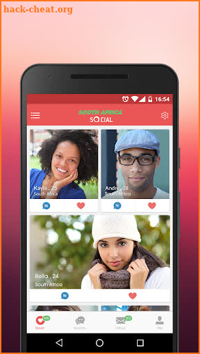 South Africa Social - Free Online Dating Chat App screenshot