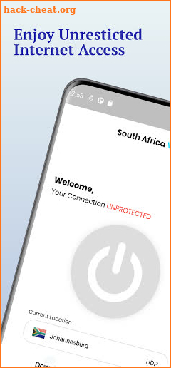 South Africa VPN – Unlimited Free VPN screenshot